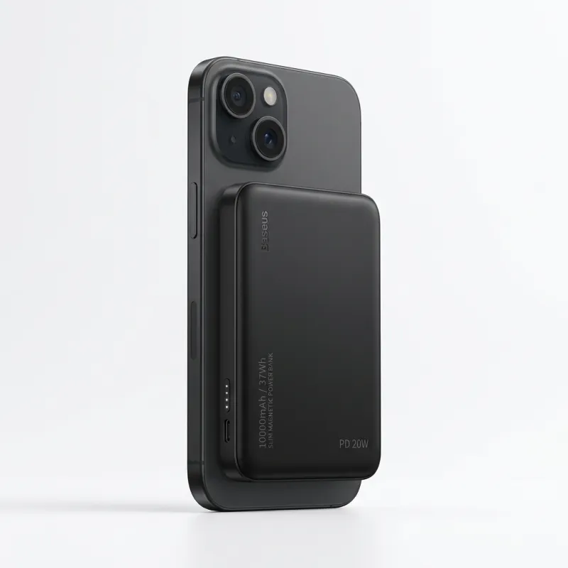 10000mAh Magnetic Power Bank - بنك الطاقة المغناطيسي 10000 مللي أمبير